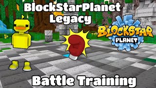 BlockStarPlanet Legacy  Battle Training [upl. by Enelyahs801]