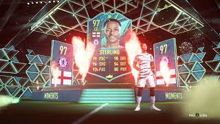 Completing the Raheem Sterling Moments SBC  FIFA 22 Ultimate Team [upl. by Kelli]