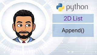 How to append data to a 2D list MyComputerScienceTeacher  Lesson 18 python programming [upl. by Alonso]