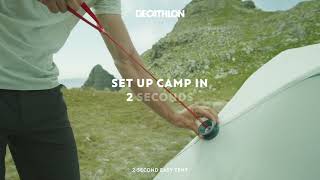 Set up camp in 2 SECONDS  Decathlon [upl. by Egedan]