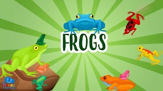 FROGS  Educational Videos for Kids [upl. by Brand]