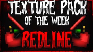 REDLINE PVP PACK  Top Minecraft PvP TextureResource Pack Of The Week 2016 Ep1 171819 [upl. by Juanne]