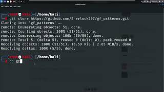 How to install gf tool in Kali Linux [upl. by Ennasirk]