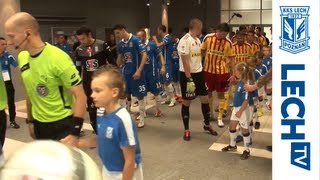 Lech Poznań  Korona Kielce 20  kulisy meczu [upl. by Nedap]