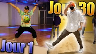 Jai ESSAYÉ dapprendre à danser en 30 jours HipHop  LA Style 🕺🏽 [upl. by Nosreffej944]