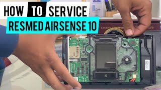 How to Service and clean Resmed airsense 10 Cpap device  Cpap service  Cpap cleaning  03233365253 [upl. by Adriena247]