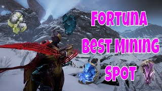 Fortuna Best Mining Spot  Warframe Fortuna [upl. by Kristen]