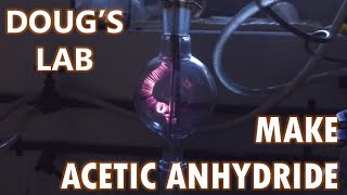 Acetic Anhydride Part 2 Running the Lamp [upl. by Eronel]