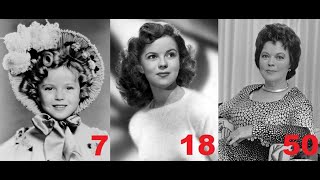 Shirley Temple from 0 to 77 years old [upl. by Nosyla]