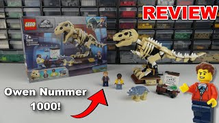 Lego Jurassic World 76940 T rex Dinosaur Fossil Exhibition Review  Wer braucht noch einen Owen [upl. by Marcelia]