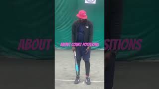 Court position tips fly coach gnitoufootworktipsflychallenge viraltips viddeotips [upl. by Nuahsyd]