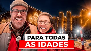 Como aproveitar a Vila Natal em Óbidos Tour da Vila Medieval [upl. by Nigam]