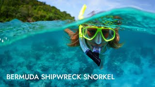 Bermuda Shipwreck Snorkel  Shore Excursion  NCL [upl. by Chloris941]