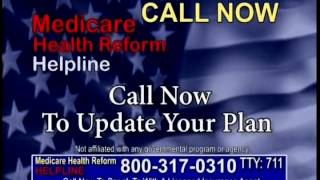 Medicare Health Reform Helpline TV commerical 2015 [upl. by Sinnylg843]