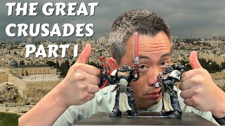 Unboxing amp Review of 2 JoyToy x Warhammer 40K Black Templars Primaris Crusaders Close Combat Ranged [upl. by Marshall71]