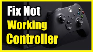 How to Fix Controller Not Working on Xbox Series XS Easy Tutorial [upl. by Sivie]