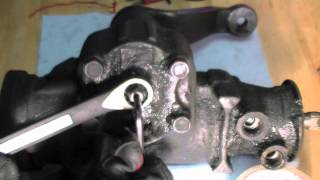 How To Adjust Steering Gear Box Play [upl. by Llerrom]