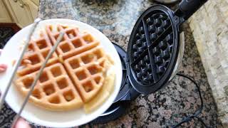 Demonstration and Review on Oster Flip Belgian Waffle Maker  CKSTWFBF10 [upl. by Hna]