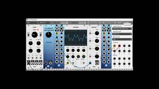 VCV Rack  Foldback Distorion Unit [upl. by Jewell]