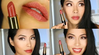 Revlon Super Lustrous Lipstick RUM RAISIN Swatch Review Tutorial [upl. by Matronna]