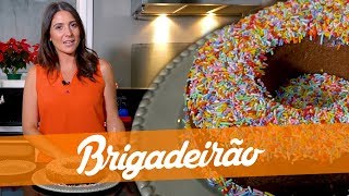 Brigadeirão  Receita do Junior Bake Off [upl. by Adnawt]