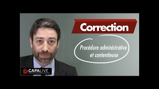 Correction CRFPA 2018 Procédure administrative contentieuse [upl. by Ahsal324]