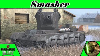 Smasher  World of Tanks Blitz [upl. by Rhoads]