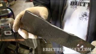 How To Sharpen Mower Blades  EricTheCarGuy [upl. by Arvie]