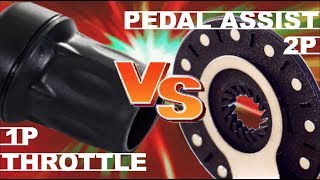 eBike Pedal Assist VS Throttle [upl. by Zechariah]