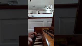 Sperrhake Passau Harpsichord being demonstrated [upl. by Nnahtebazile766]