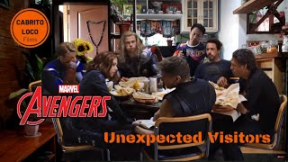 Unexpected Visitors The Avengers in My Kitchen [upl. by Ettevad765]