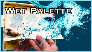 Acrylic Painting StayWet Palette Tutorial Masterson StaWet [upl. by Toddy]