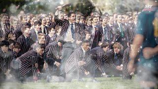 THE HAKA EXPERIENCE Kings College v Auckland Grammar  1st XV Rugby 2020  Sky Sport [upl. by Nnylannej]