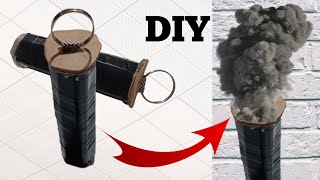 How To Make A Smoke Bomb  Easy And Simple Smoke Bomb  DIY [upl. by Nnylyoj]