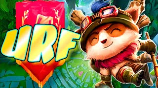 Teemo Challenge I Play as Every Champ in URF [upl. by Hedi]