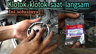 Penyebab Vario Bunyi Klotok Klotok Saat Langsam [upl. by Oilalue]