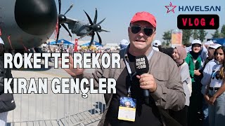 Rekor kıran roketçi gençler TEKNOFEST Gün 3 havelsan teknofest2024 [upl. by Mirella211]