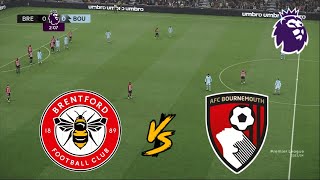 BRENTFORD FC vs AFC BOURNEMOUTH  PREMIER LEAGUE 20242025  FOOTBALL LIFE 2025 [upl. by Rhonda]