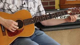 Gillian Welch quotCaleb Meyerquot Guitar Lesson [upl. by Salakcin]