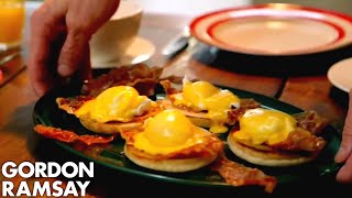 How To Cook Eggs Benedict  Gordon Ramsay [upl. by Airamzul814]