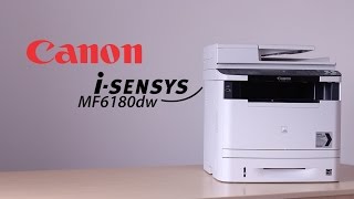 Canon iSENSYS MF6180dw Mono Laser MFP Review [upl. by Iralav]