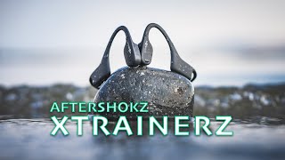 Aftershokz Xtrainerz Waterproof Swimming Headphones Review [upl. by Naejarual]