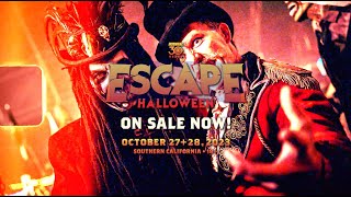 Escape Halloween 2023 Lineup [upl. by Adnuahsar659]