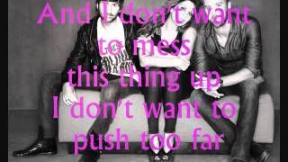 Lady Antebellum  Just A Kiss Goodnight lyric [upl. by Nref]