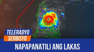 ‘Pepito’ maintains strength expected to weaken over Central Luzon PAGASA  17 Novemeber 2024 [upl. by Anitniuq]