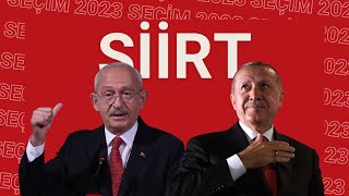 Yeşil Sol Parti iddialı CHP ümitli quotEniştequot Erdoğanın zorlu Siirt sınavı [upl. by Labina]