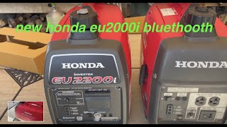 new generator honda EU2200i inverter bluetooth EP174 [upl. by Nhor469]