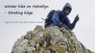 Hiking Helvellyn via Striding Edge Swirral Edge Lake District [upl. by Mosa126]