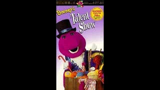 Barney’s Talent Show 1996 VHS [upl. by Erialcyram494]