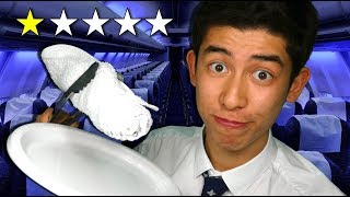 ASMR worst reviewed flight attendant [upl. by Aneeuqahs]